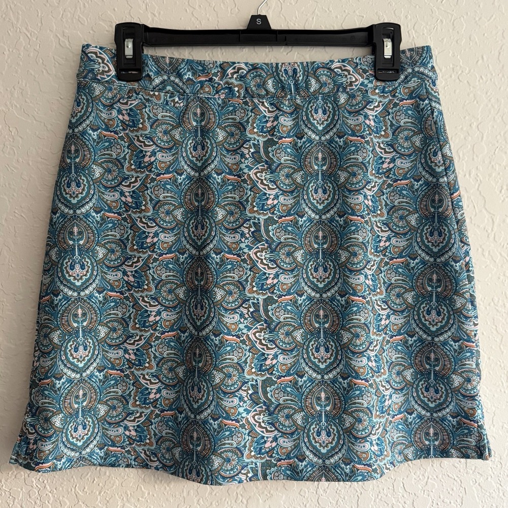 Peter Millar Womens Tennis Skirt Skort Medium Golf Pickleball Pull On Athleisure